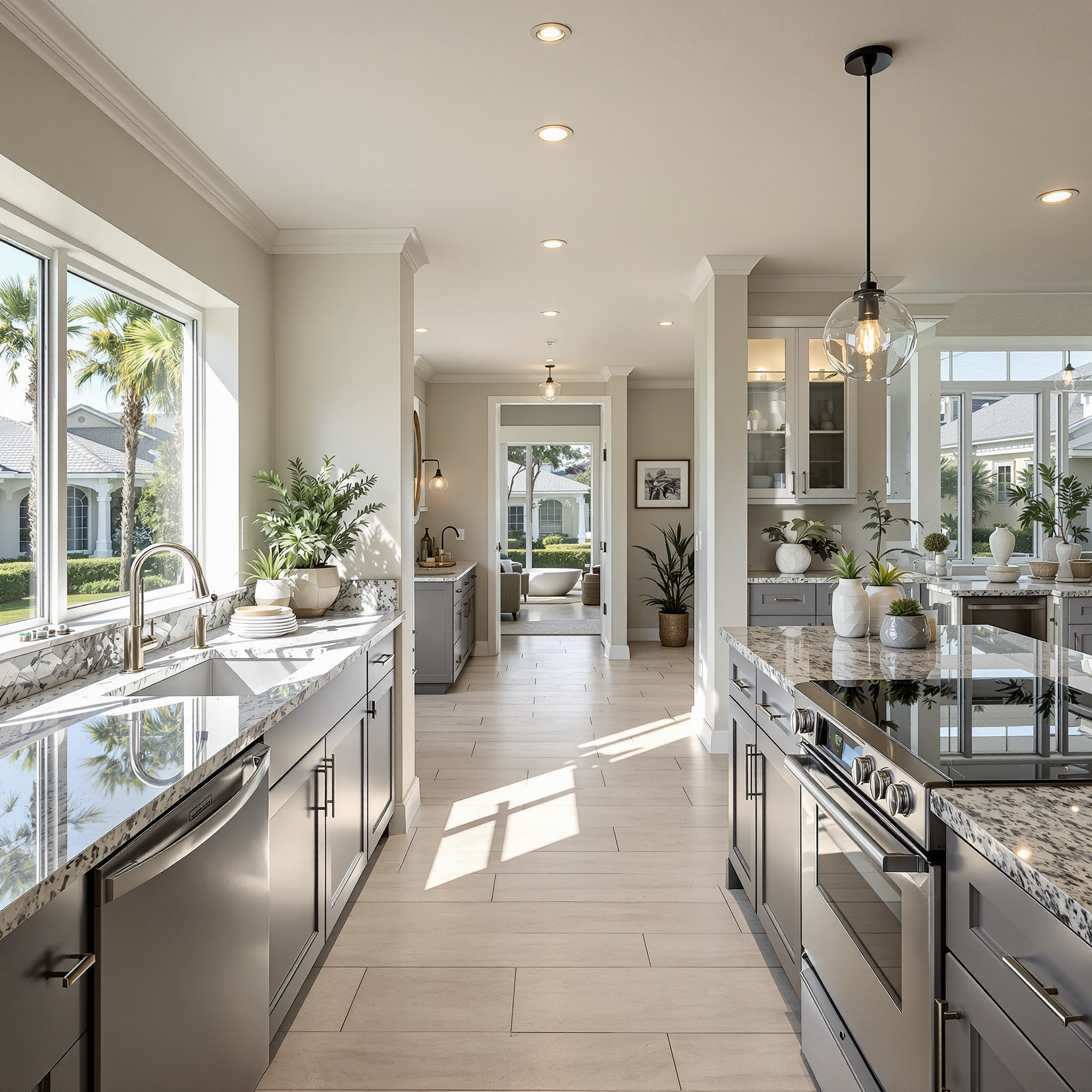 Beautifully Staged Living Room