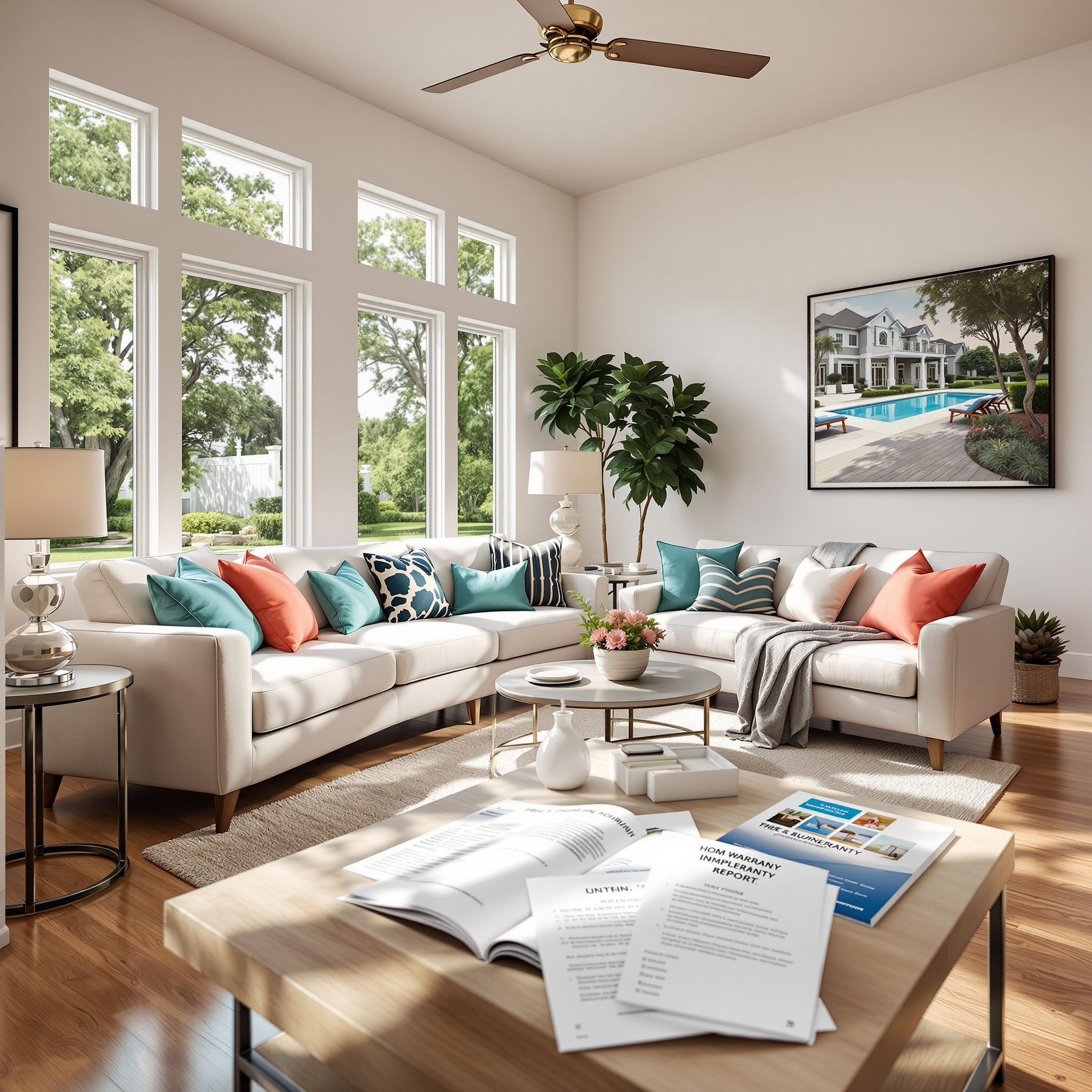 Staging a home image