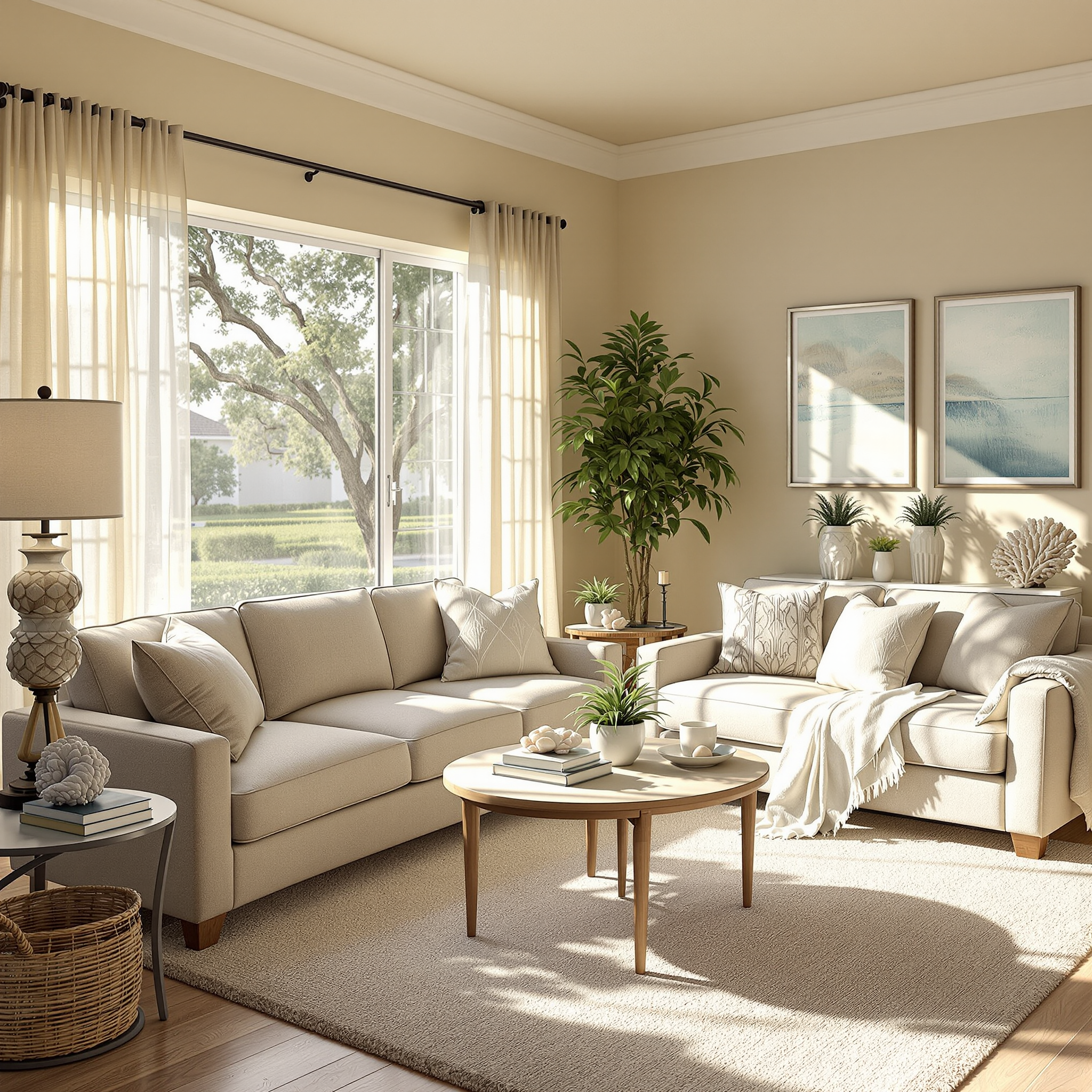 Staged Home Interior